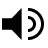 mute/unmute icon, currently unmuted